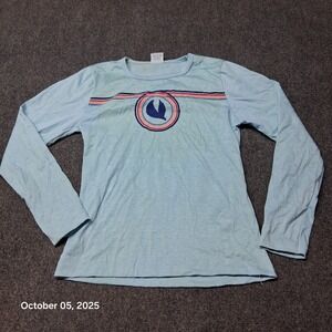 Vintage Garanimals Size 14 Blue T Shirt Long Sleeve Girls